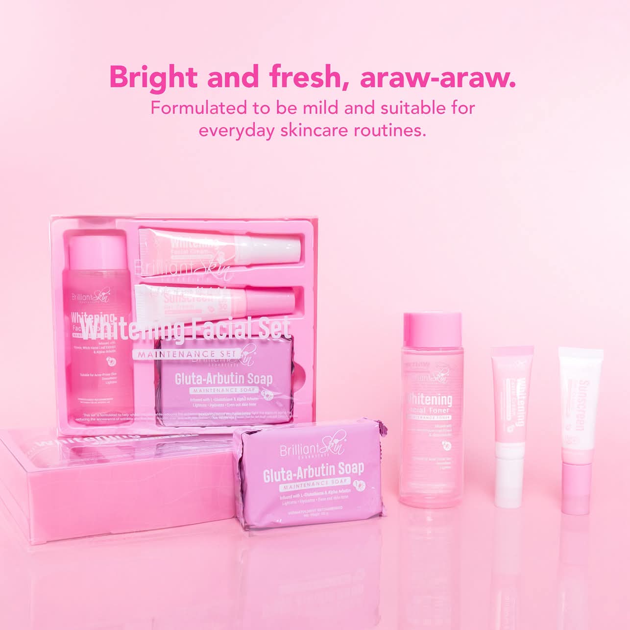 Brilliant Skin - Whitening Facial Set 