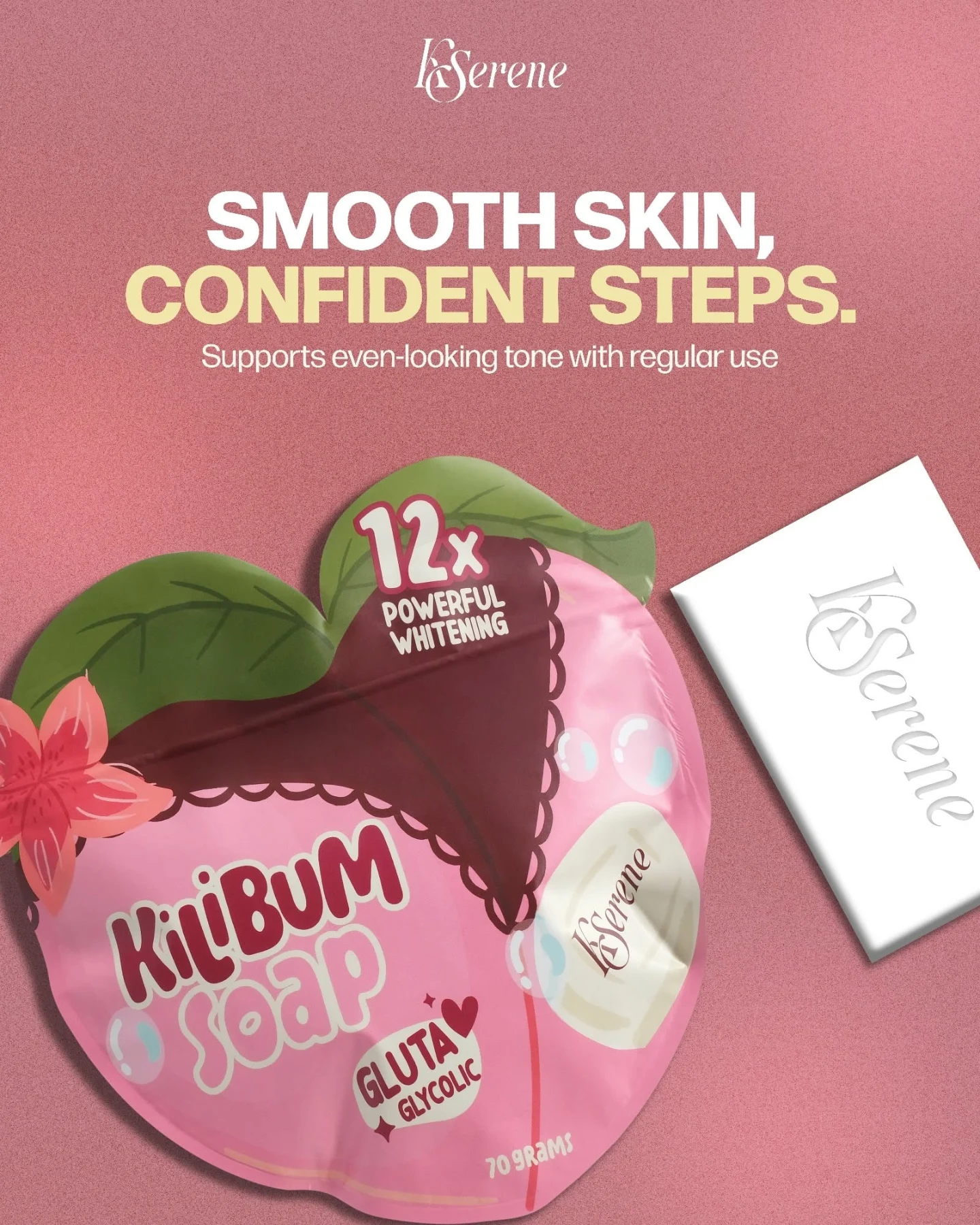 Kserene - KiliBum Gluta Glycolic Soap 3 x 70g