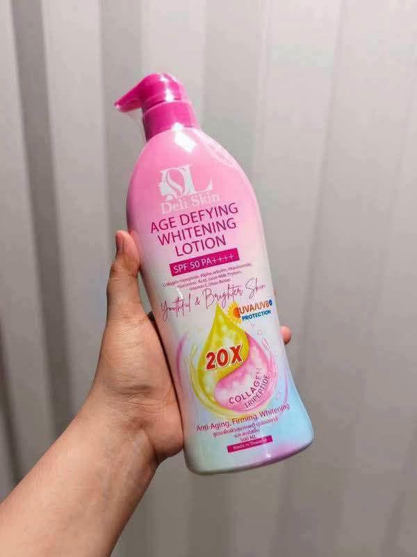 Deli Skin Age Defying Whitening Lotion SPF 50 PA ++ 500ml