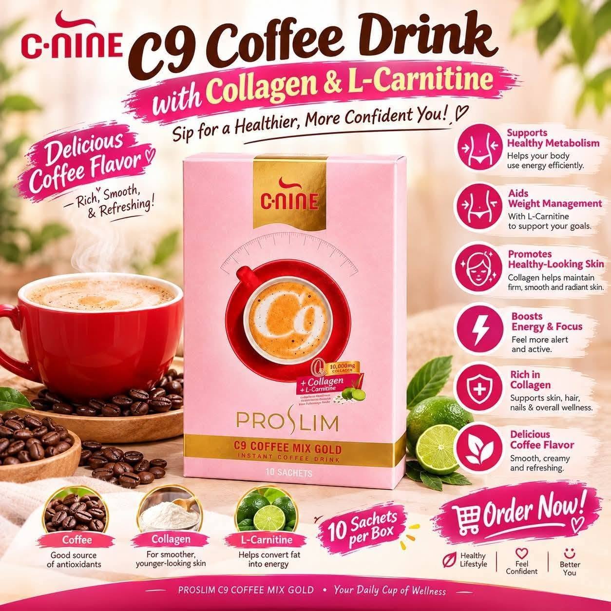 C-Nine (C9) Pro Slim Coffee Mix 10s