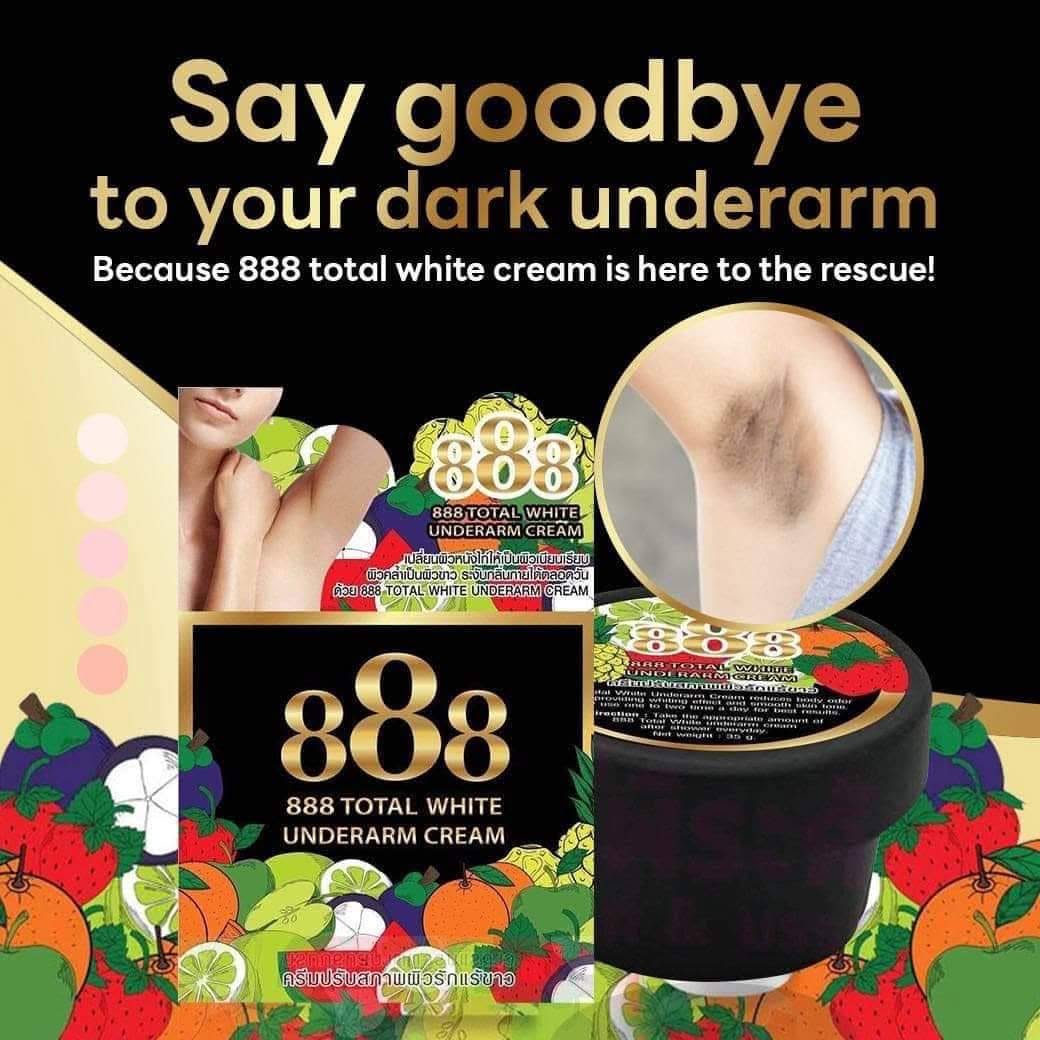 888 Total White Whitening Underarm 35g