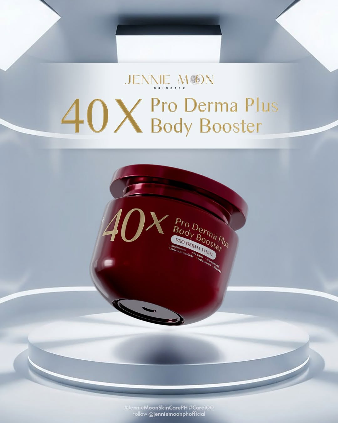 Jennie Moon 40X Pro Derma Plus Body Booster 250g