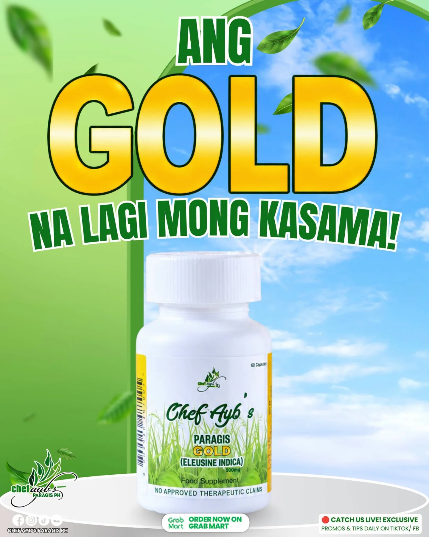 Chef Ayb’s Paragis Gold 60 Capsules