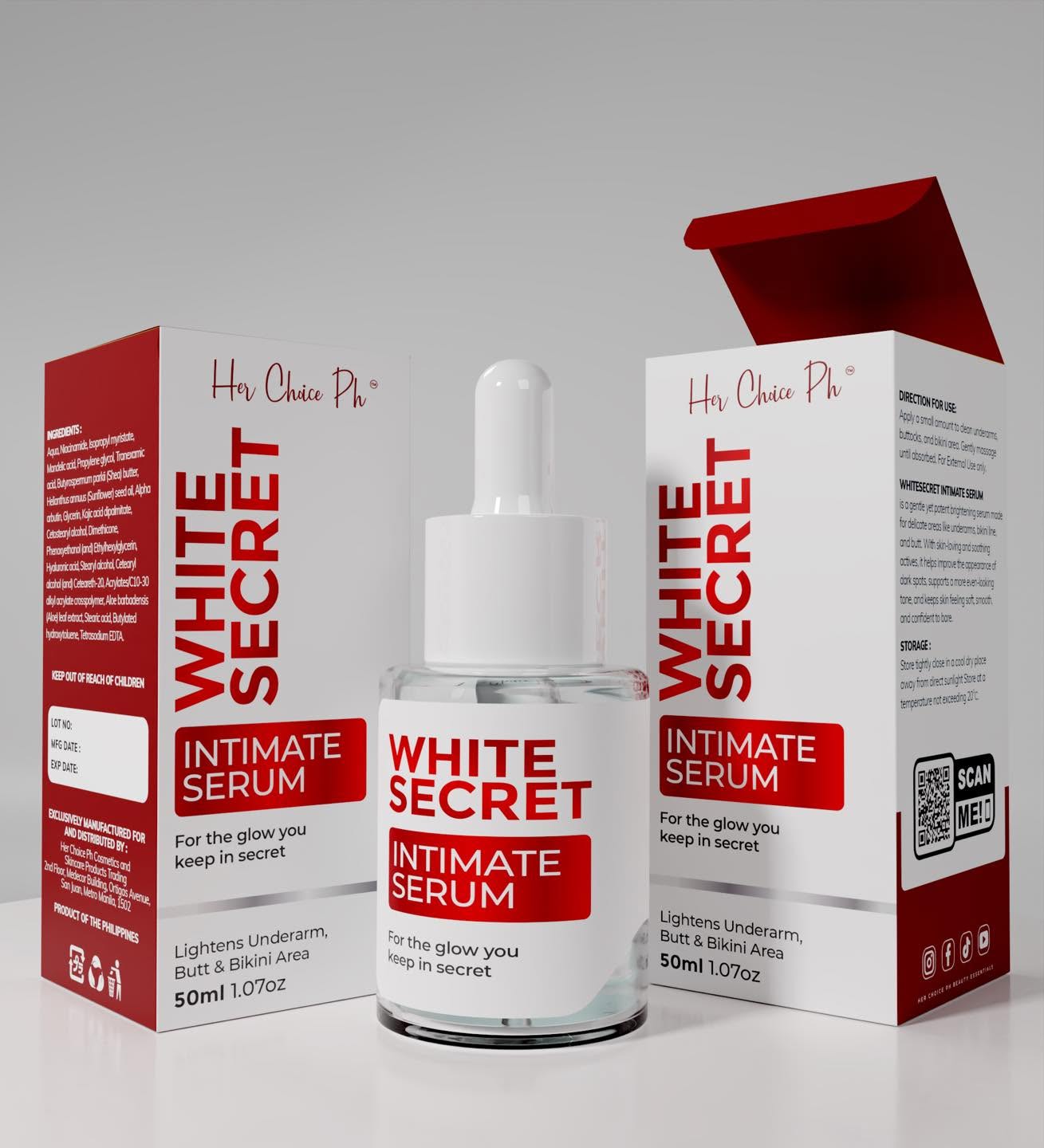 Her Choice Ph - White Secret Intimate Serum 50ML