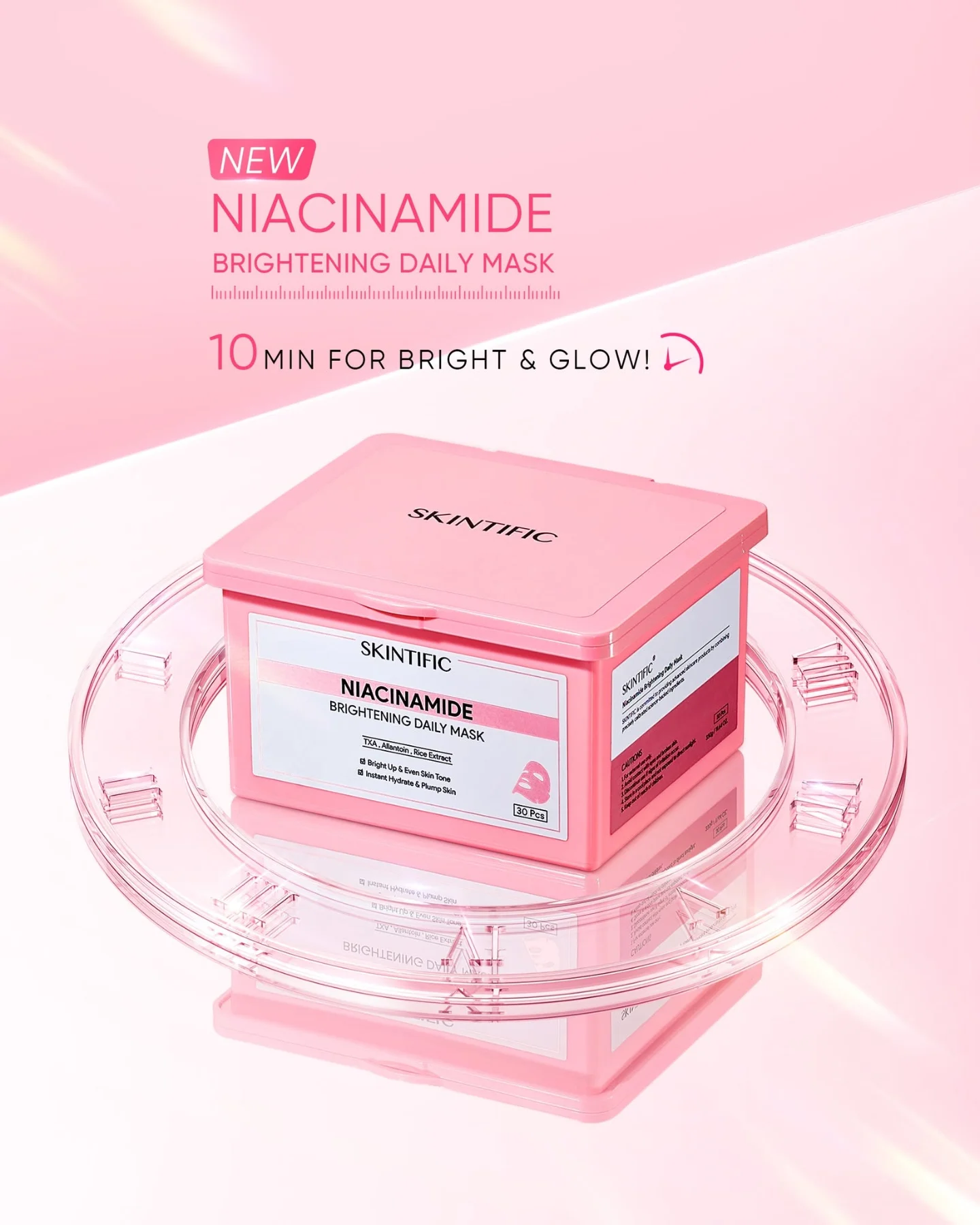 Skintific - Niacinamide Brightening Daily Mask 30 Sheets