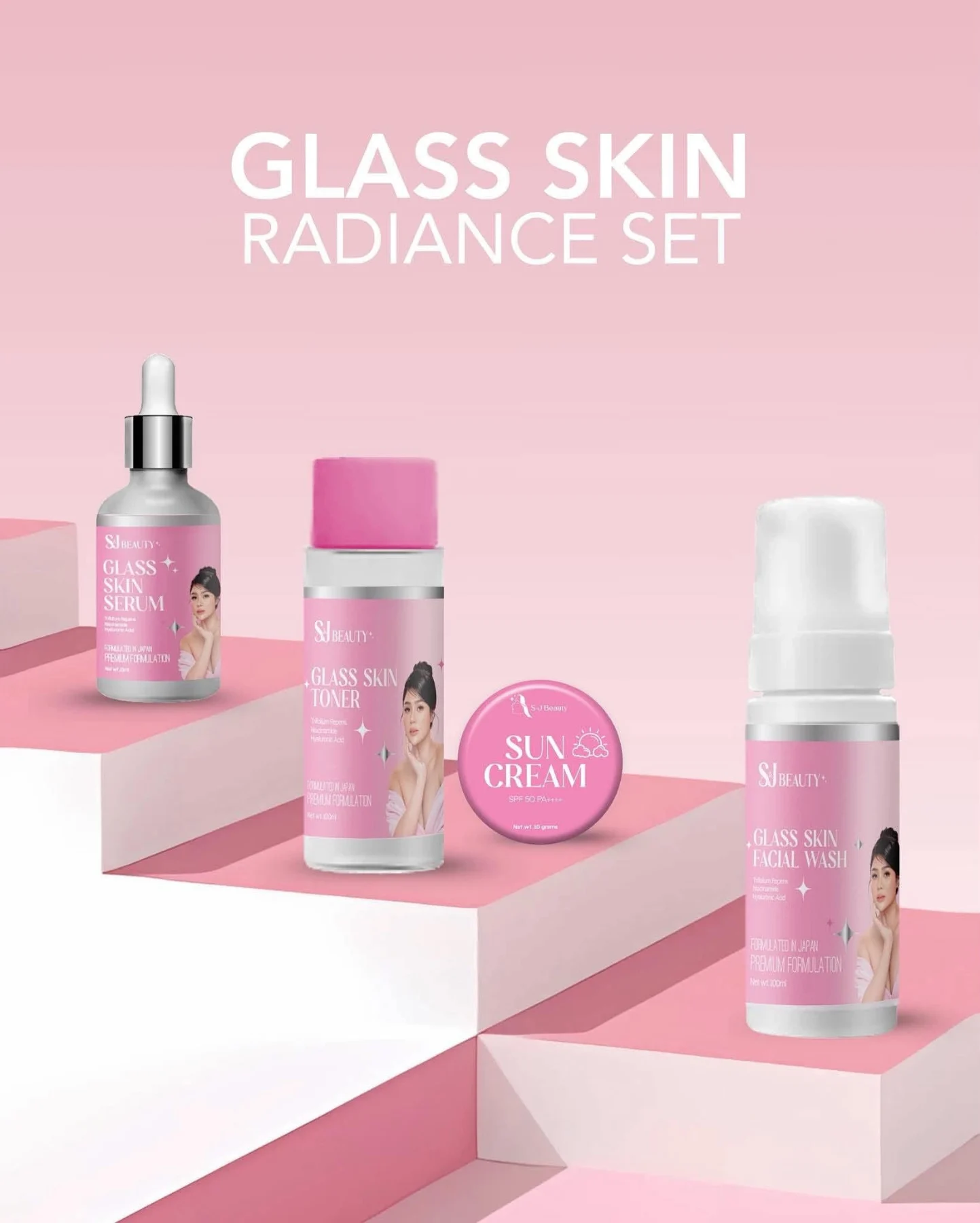 S&J Beauty - Glass skin set 