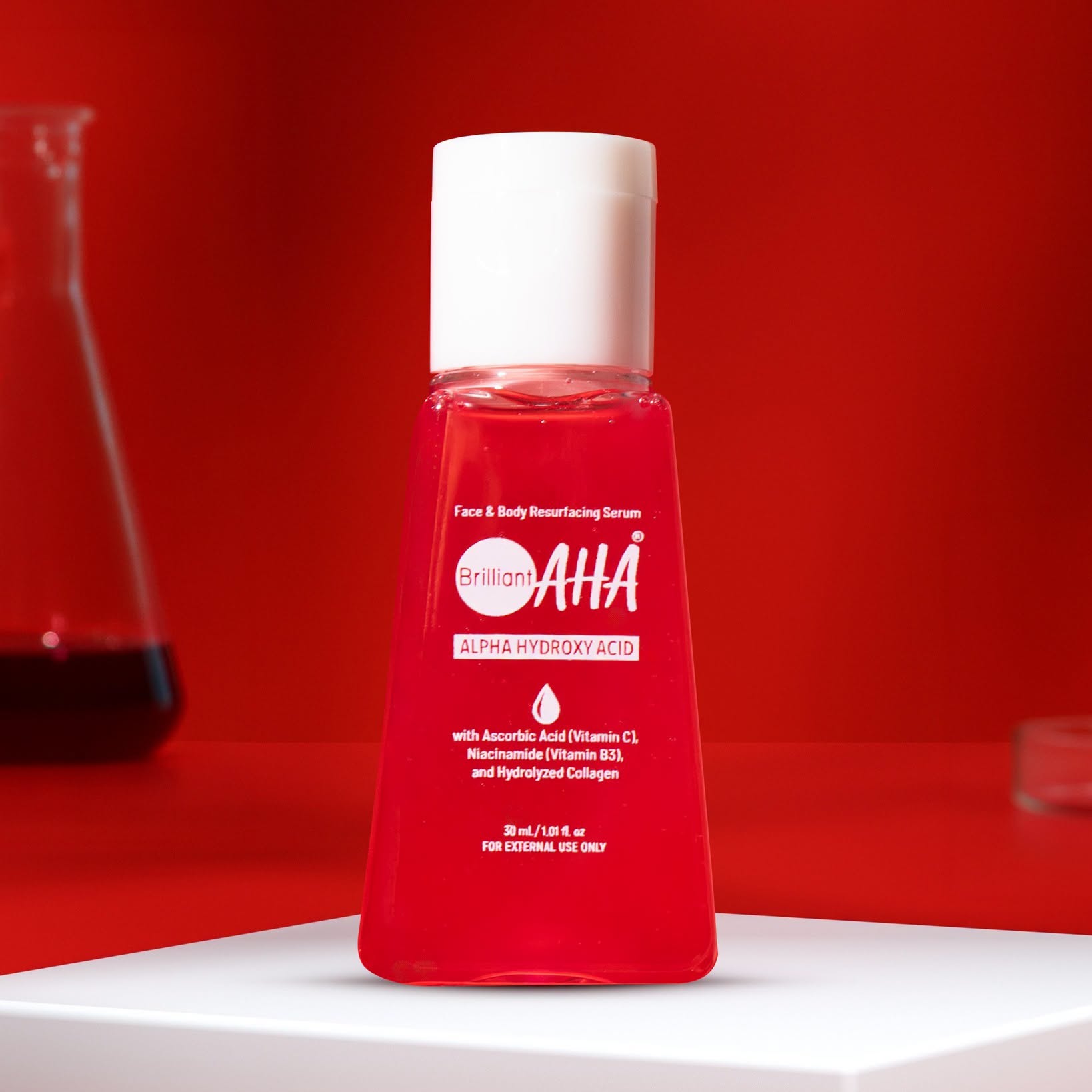 Brilliant skin - AHA Face and Body Resurfacing Serum 30ml