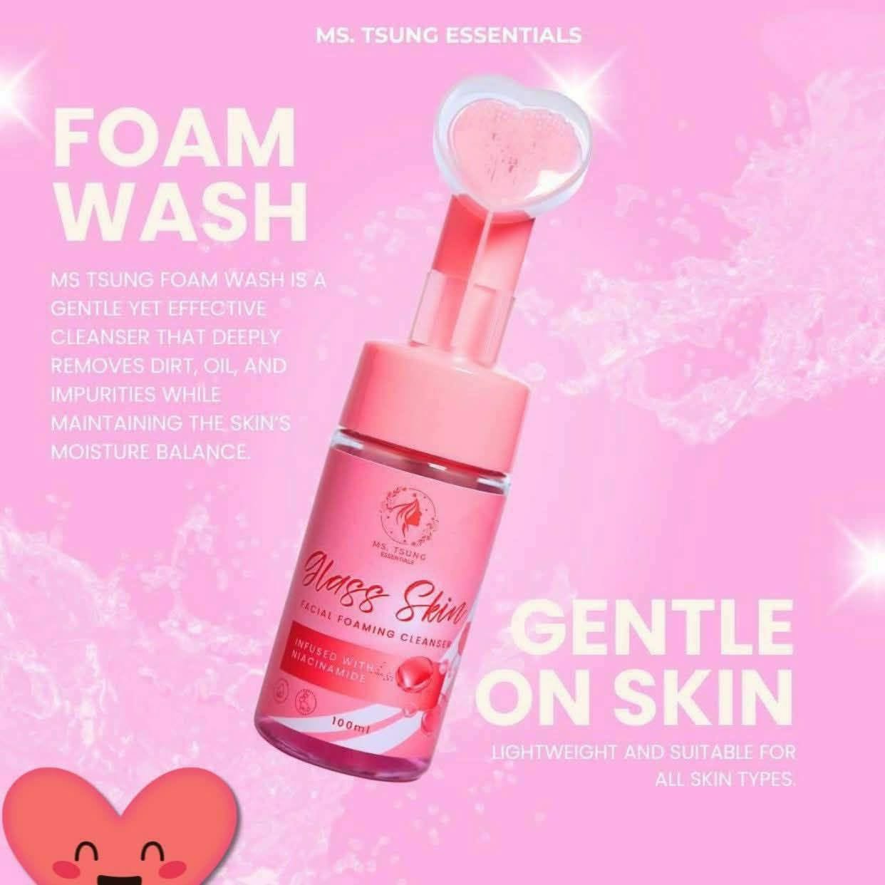 Ms Tsung - Glass skin Facial wash 100ml